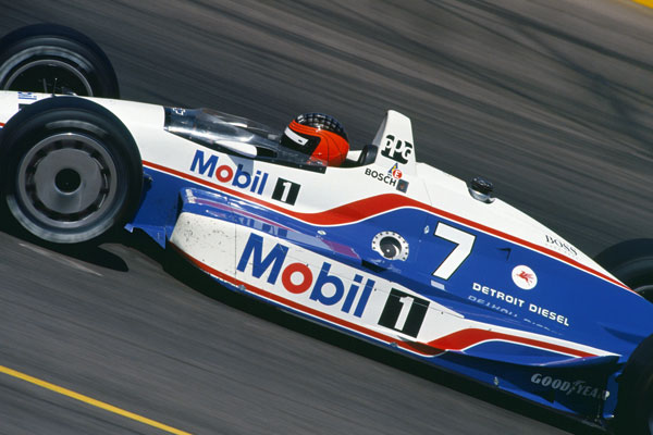 Paul Tracy na torze w Phoenix w 1992 roku