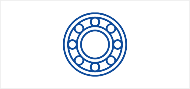 Bearings lubricated by greases products icon