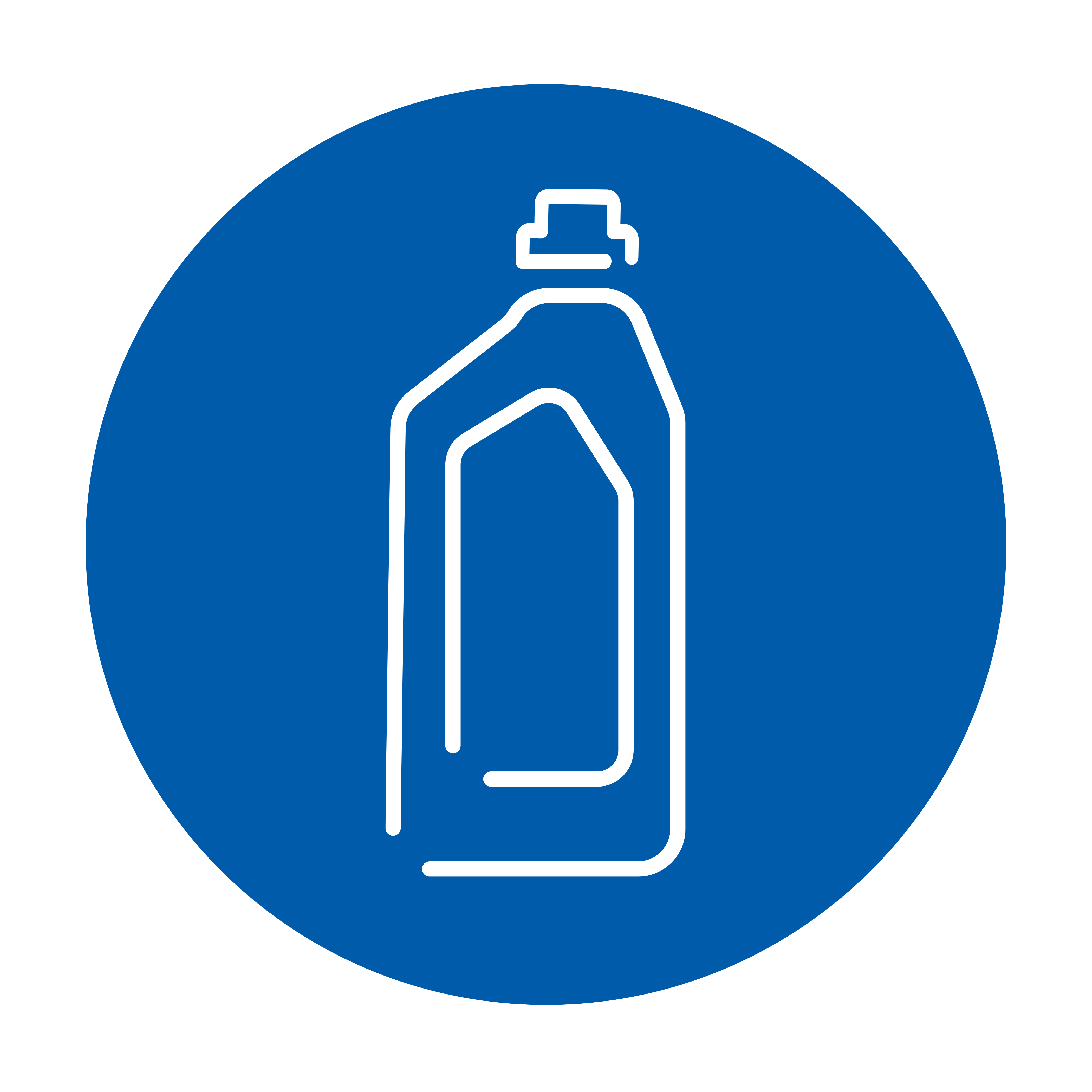 Rysunek 1-litrowej butelki